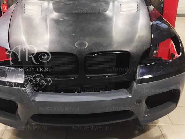X6M Design front bumper for tuning BMW X6 Series E71
