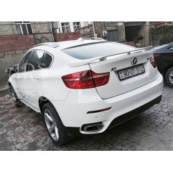 BMW X6 Series E71 Hamann spoiler on the trunk lid