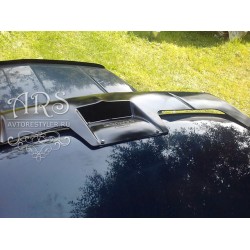 Chevrolet Tahoe GMT410 Performance visor on the windshield