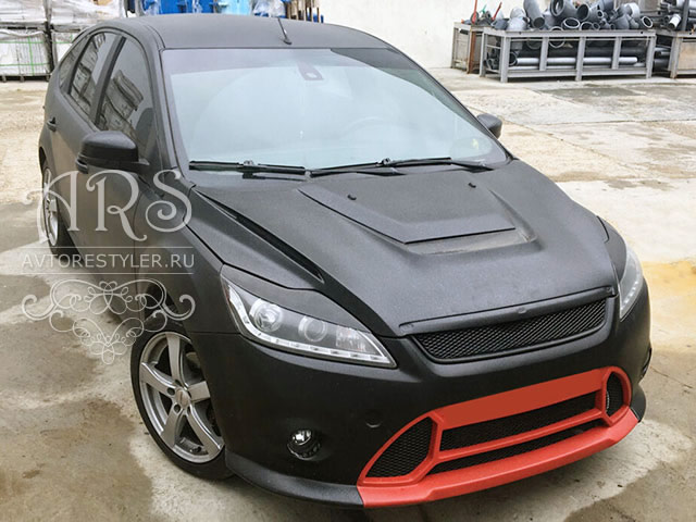 Hood plastic Exclusive for Ford Focus 2 2008-2011