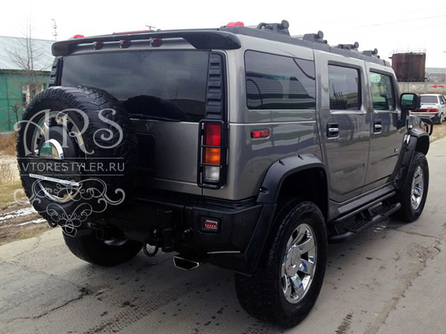 Спойлер Sarona на багажник Hummer H2