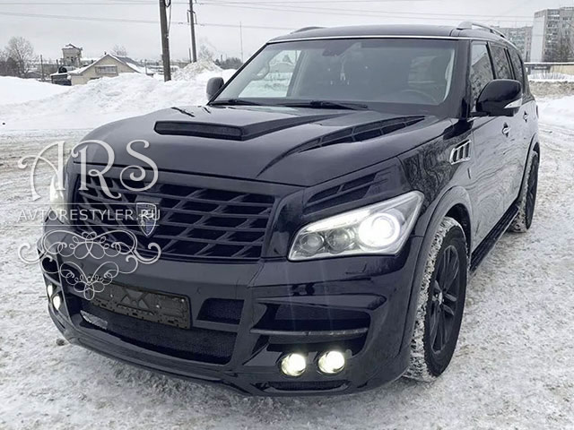 Plastic hood Infiniti QX56, QX80 (z62) Nismo Design