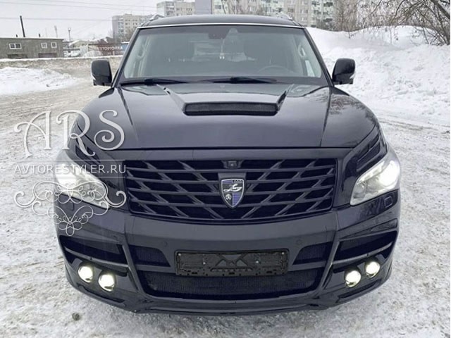 Plastic hood Infiniti QX56, QX80 (z62) Nismo Design