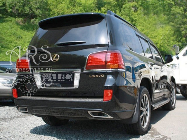 Elford rear bumper on Lexus LX570 (UZJ200) 2007-2015