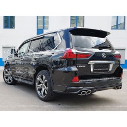 Lexus LX570 Double Eight Rear Skirt with Attachments