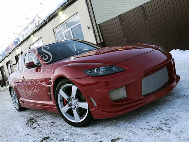 Ings+1 front bumper for tuning Mazda RX-8 RE 2003-2008