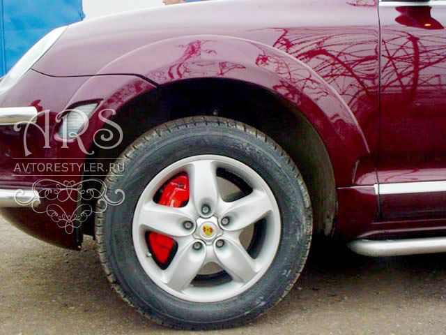 Rinspeed wheel arch extenders Porsche Cayenne 955 2002-2006