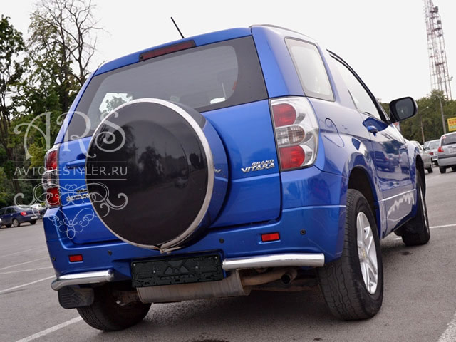 Steel spare wheel box for Suzuki Grand Vitara
