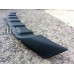 Diffuser on the front bumper of Land Cruiser 200 Goldman 2008-2012