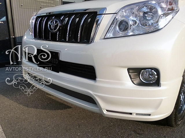 Trim on the front bumper of Prado 150 Mz Speed 2009-2013