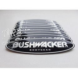 Bushwacker oval logo 84x23mm