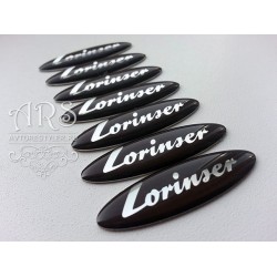 Lorinser oval logo 43x13mm