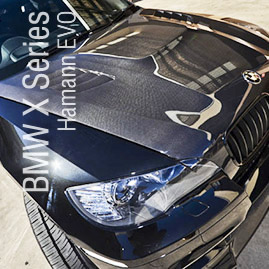 plastic hood for BMW X Series